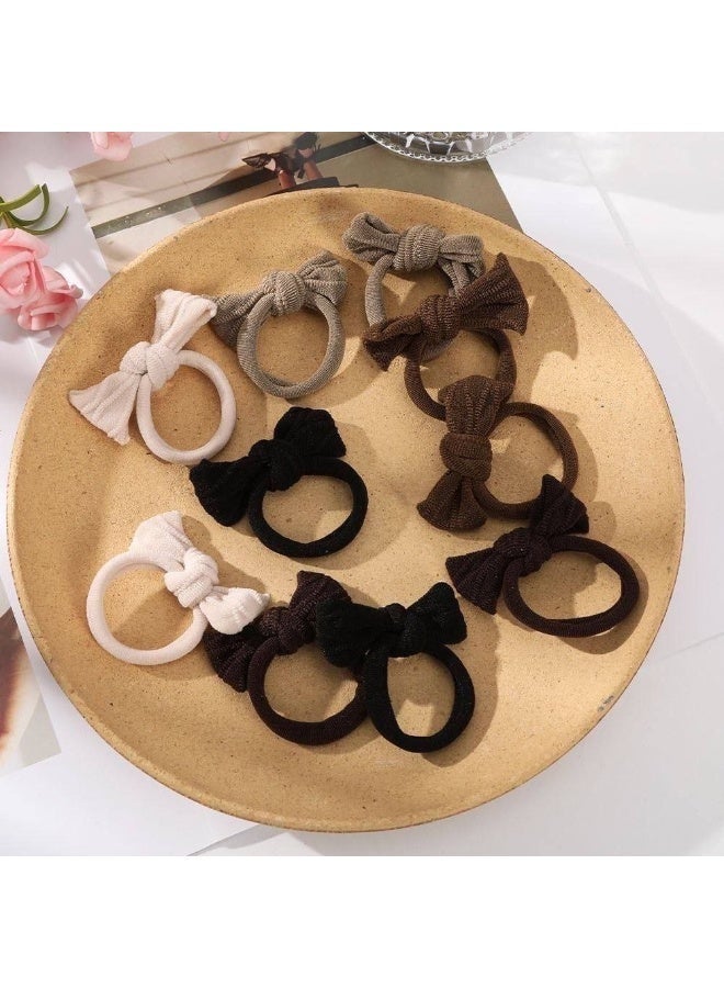 Set of 5 Elastic Hair Bands – Flexible and Secure Hair Ties – Suitable for All Hair Types for Daily Use - Image 4