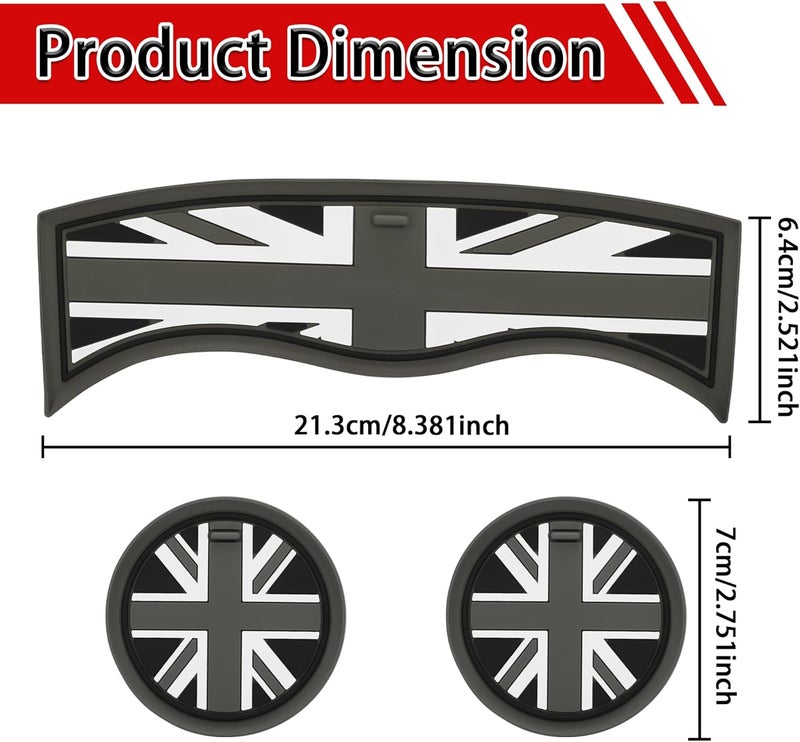 TOMALL Silicone Cup Coaster for Mini Cooper F60 - Image 2