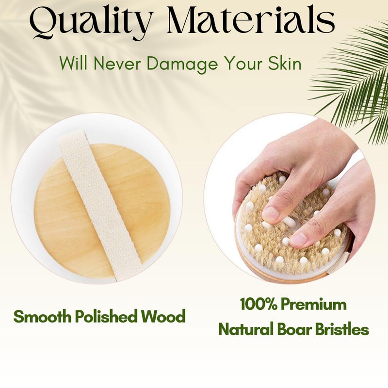 Zeutch Premium Face Scrubber Set, Facial Cleansing Brush for Exfoliator, Natural Bristle Face Scrubber for Lymphatic Drainage, Unclog Pores, Sensitive Skin, Reduce Ance, Glowing, 2 Pack - Image 5