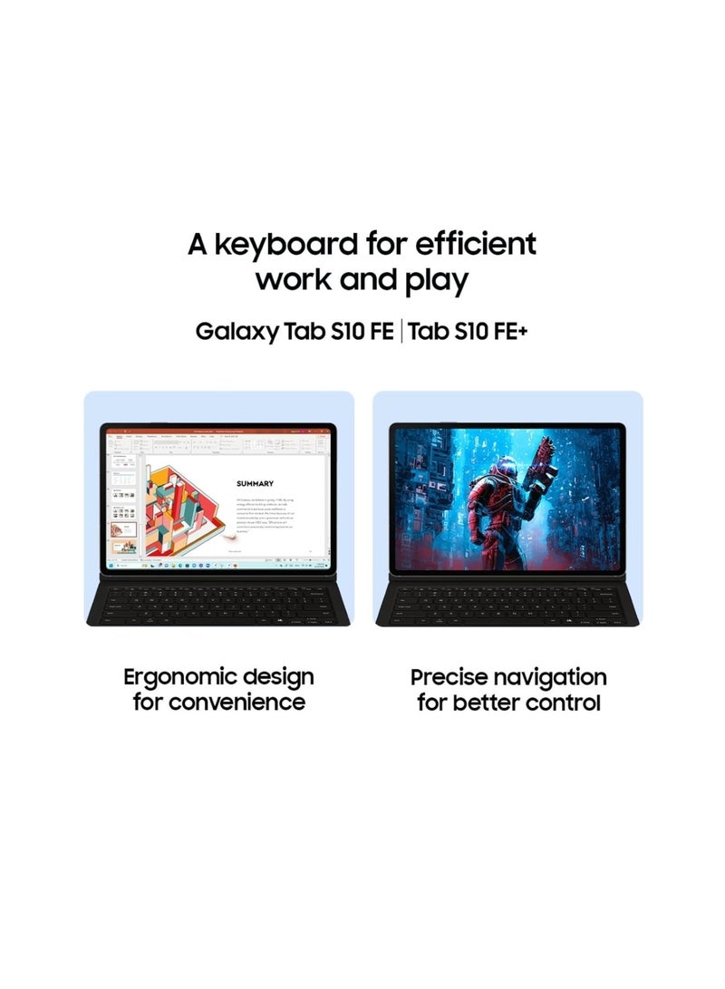 Samsung Galaxy Tab S10 FE+, S Pen in-Box, 27.7 cm (13.1-inch) Display, AI Writing, Desktop Mode, Pre Loaded Pro Apps, 8GB RAM, 128GB Storage, Wi-Fi Tablet, Silver (SM-X620) - Image 3