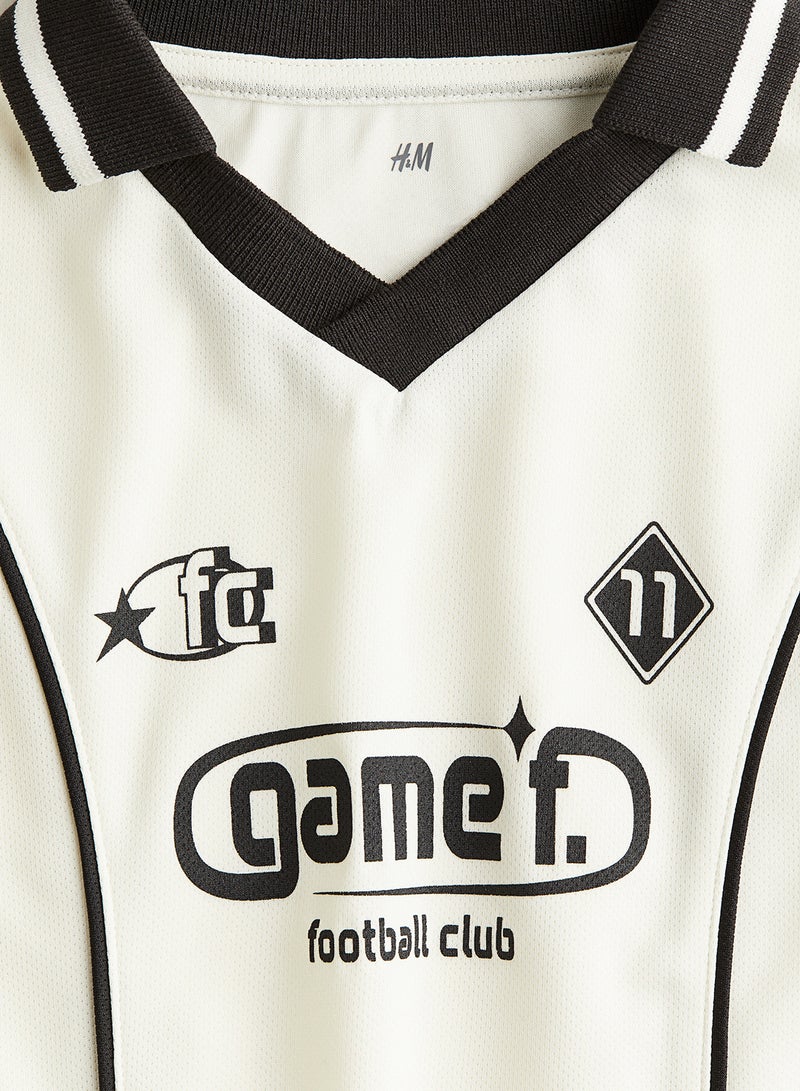 H&M Collared Football Shirt - Image 5