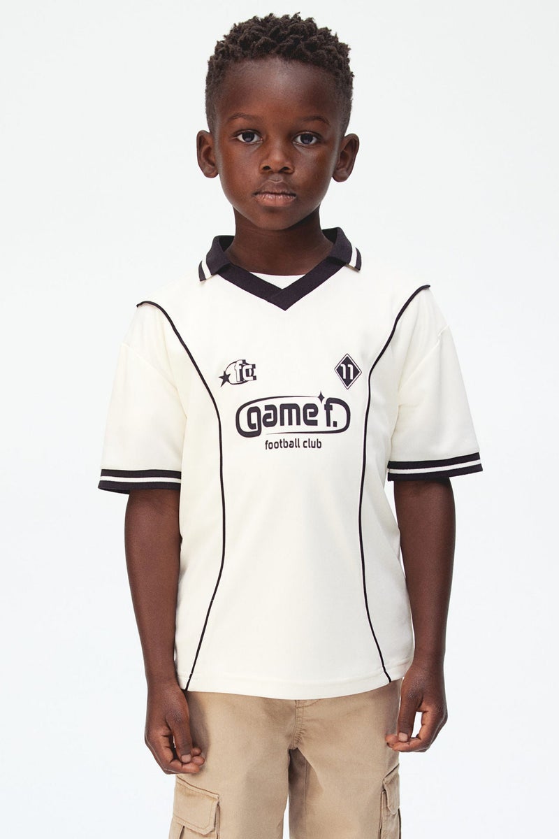 H&M Collared Football Shirt - Image 1