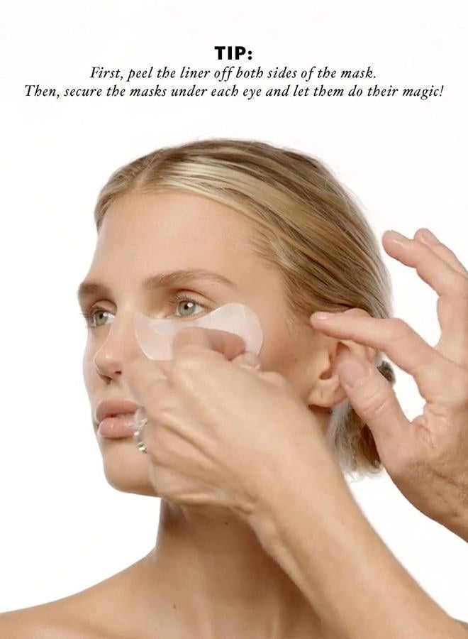 Jillian Dempsey Eye Masks: 100% Natural Under Eye Mask to Hydrate, Sooth, Plump, and Minimize Fine Lines and Wrinkles I Pack of 10 - Image 5