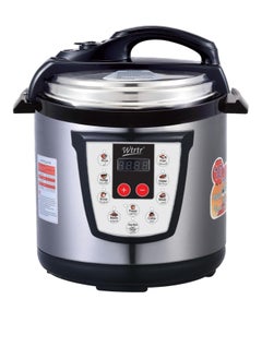 Wtrtr Wtrtr 6 L electric pressure cooker Electric Pressure,1000W Slow, Rice Cooker, Yogurt, Cake Maker, Steamer and Warmer, Silver.  - Image 1