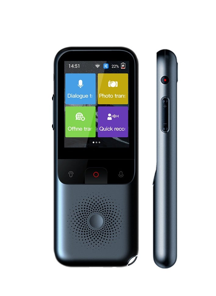Gasin - 134 Languages Pocket Translator - 2.4 Inch IPS Touchscreen, Smart Voice Translator for Meeting Learning Travel Business, Noise Cancelling Microphones, 1500mAh Ultra Long Standby - Image 1