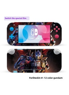 Supply Applicable Switchlite Decorative Stickers Marvel Iron Man Series Pain Stickers Anti-Scratch And Anti-Scratch Film-Color:Lite 12 Colorful Gundam