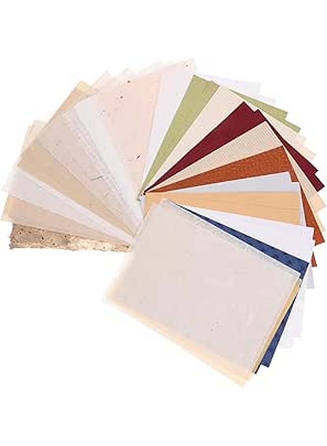 Vintage Scrapbook Paper Set A5 40 Sheets Retro Craft Material For Diy Journal Making And Collage - Image 1