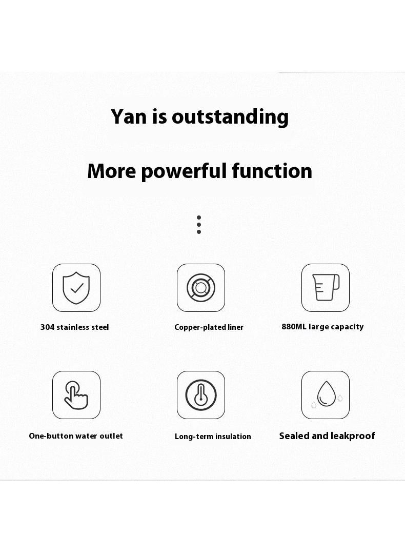 Bluejw Thermal Coffee Carafe Tea Pot Thermal And Cold Coffee Carafe Stainless Steel Insulation Pot Double Wall Vacuum Insulated Coffee Water And Beverage Dispenser - Image 3