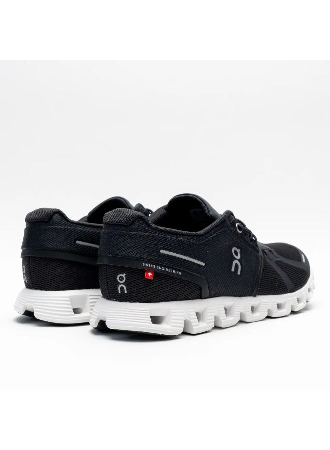ON Cloud 5 Casual Shoes Black/White - Image 3