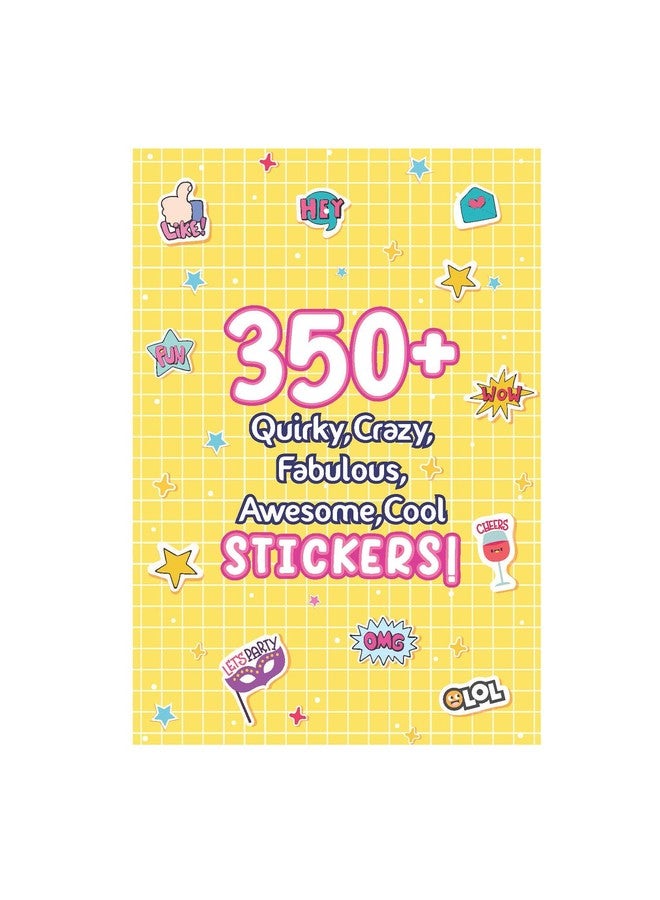 Doodle 10 Pages Sticker Booklet with 350+ Fun, Quirky and Colourful self Adhesive Stickers | Perfect for Girls, Kids, Teens, Adults (Quirky Stickers) - Image 5