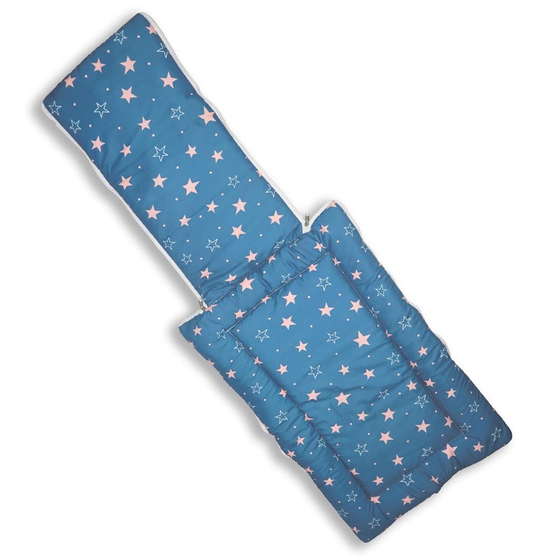 Adhigams New Born Star Night Stylish Rayon Sleeping Bag/Carry Nest/Portable Bassinet | Baby Sleeping Bag for New Born Baby Boy and Girl (Pack of 1) (0 to 6 Months) (Blue) - Image 3