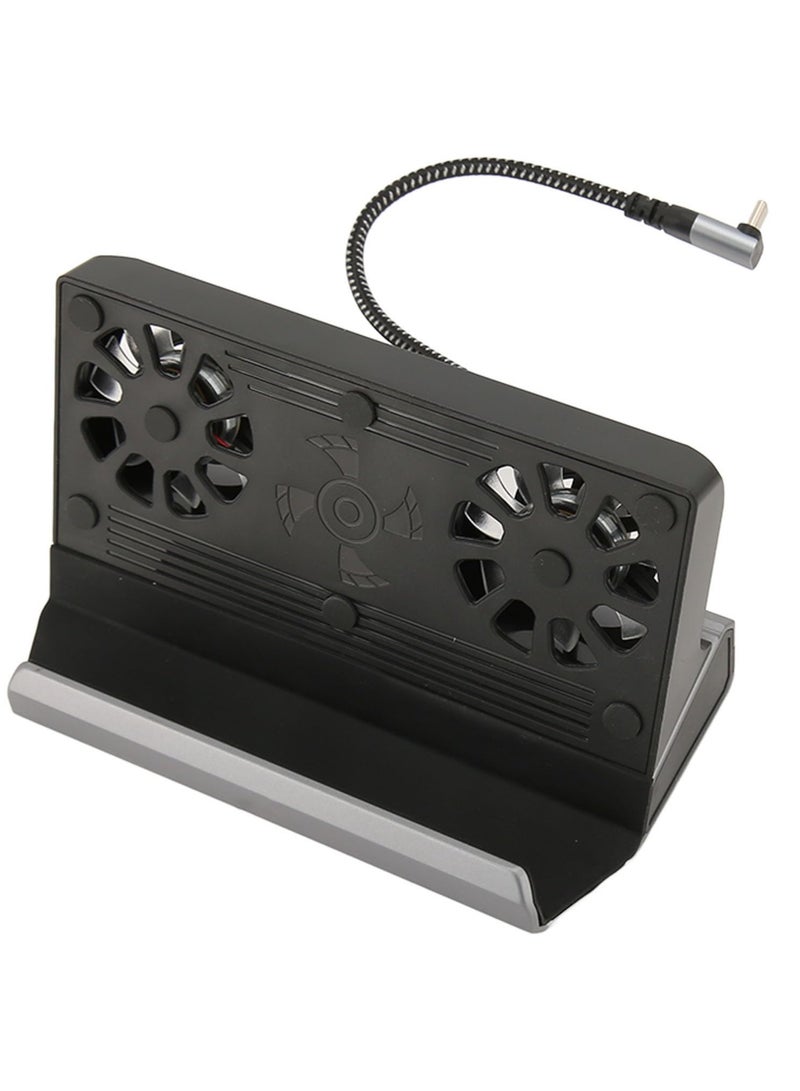 Green Tiger 10 in 1 Docking Station for Steam Deck for ROG ALLY, USB C Laptop Docking Station with 5 USB 3.0 2.0 Dual Cooling Fan HD MI 4K At 60Hz 100W Charging Port for Valve Steam Deck - Image 1