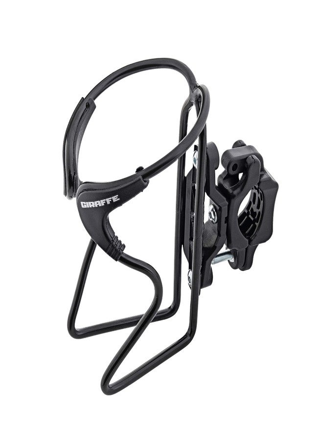 Giraffe Bottle Brand Aluminum Bottle Holder/Cage with Round Tube Clamp - Image 1