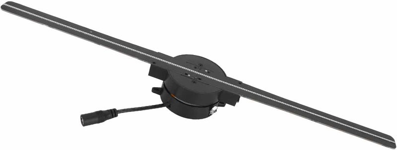 DAUZ 3D Hologram Fan, 224 LED Beads Customized Video Image Editing Support WiFi APP Hologram Projector Fan for Store (UK Plug), x35qo70m2s-12 - Image 3