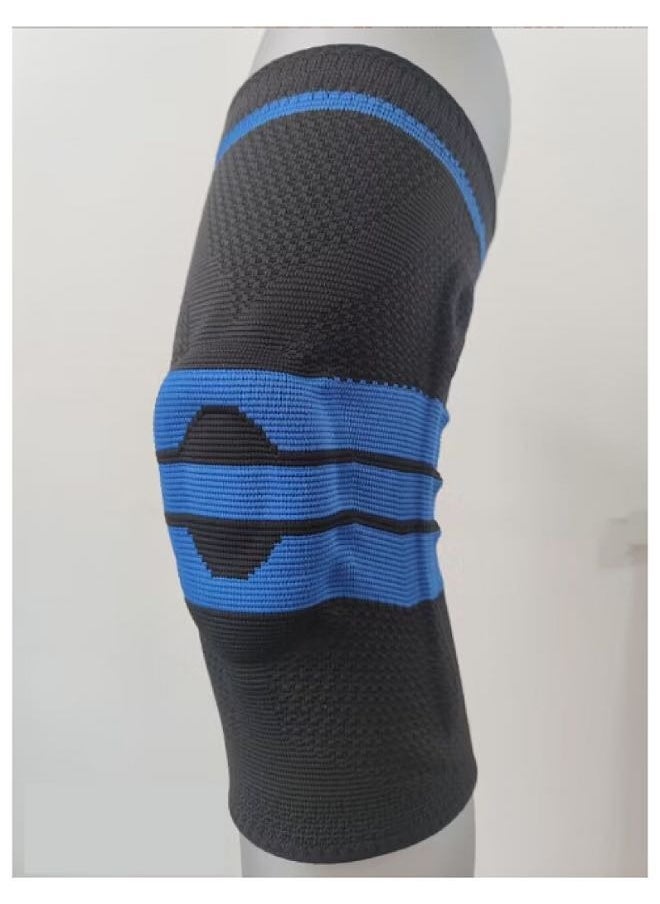 Generic 2-Pair Adjustable Elastic Sports Knee Brace with Gel Support and Side Rods Compression Knee Pad Knee Support for Running, Basketball and Sports Activities  - Image 5