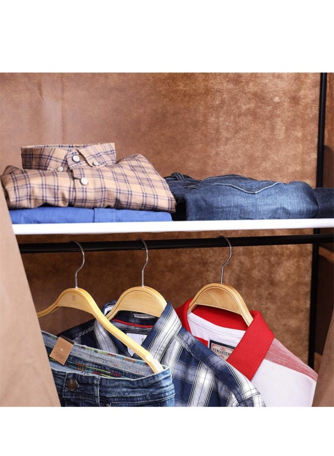 بيسبل دولاب ملابس قابل للطي بإطار معدني وسكة تعليق – خزانة أقمشة محمولة لتنظيم الملابس - Image 4