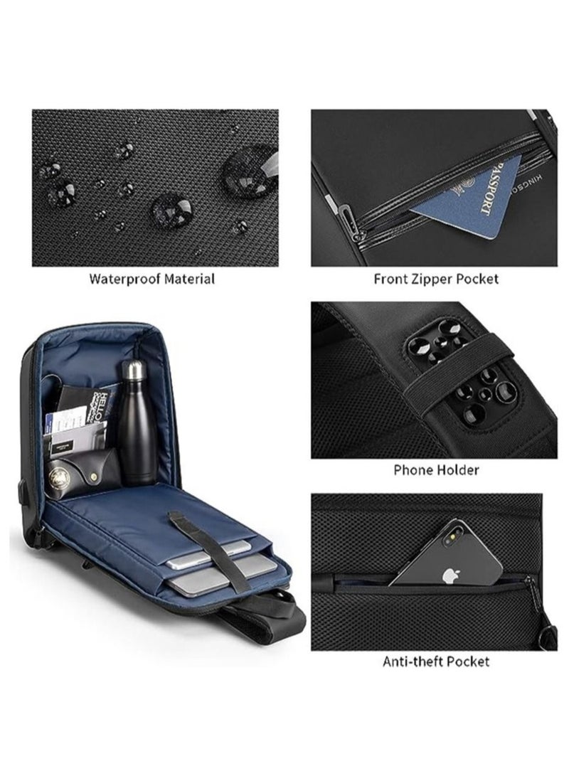 MIXDE Shoulder Bag for Men 30*11*38.5cm  - Image 5