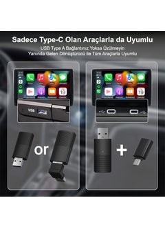 Dark Mini Pro Car Kit Wireless Apple Carplay Adapter for Apple Devices, Wireless Carplay Converter (DK-VA-MPC1)  - Image 4