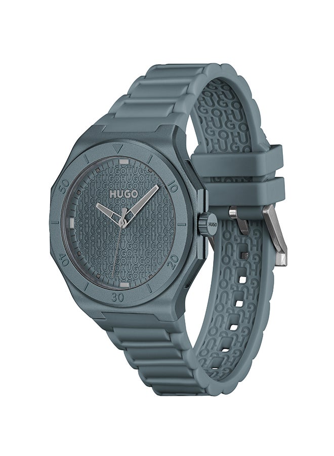 HUGO BOSS HUGO BOSS WATCH ROUND ANALOG MEN'S BLUE CASE WATCH - 1530393 - Image 2