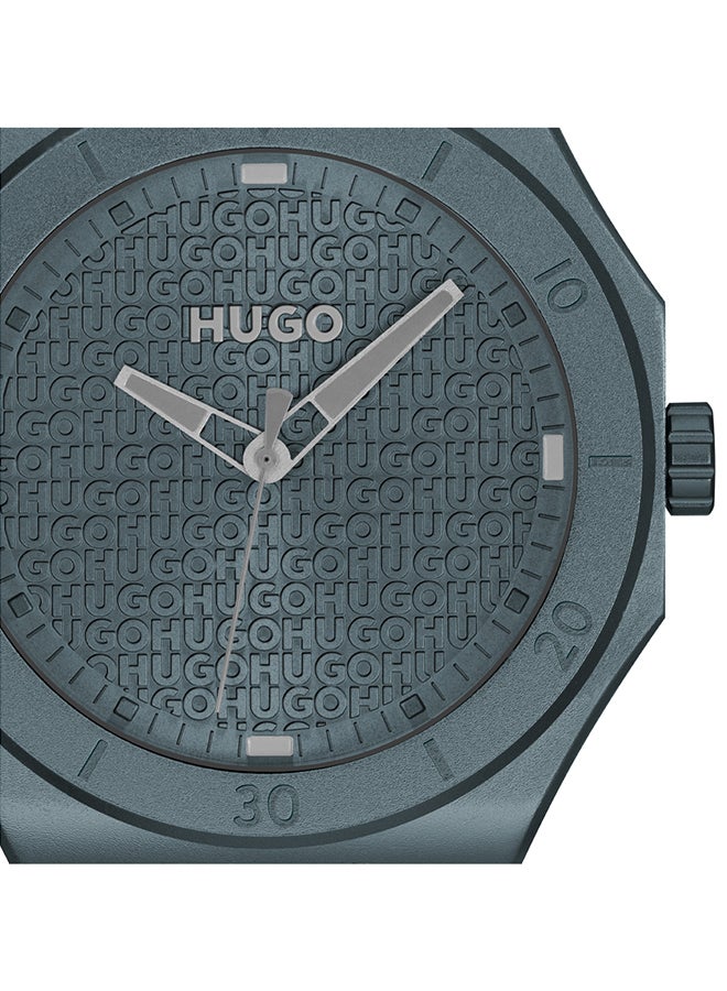 HUGO BOSS HUGO BOSS WATCH ROUND ANALOG MEN'S BLUE CASE WATCH - 1530393 - Image 4