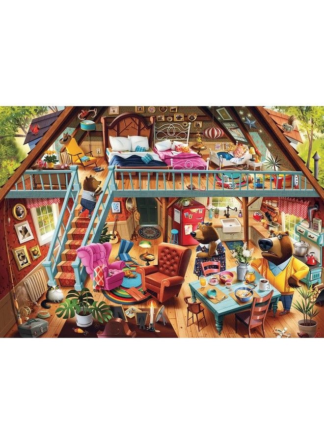 Ravensburger - Goldilocks Gets Caught! 1000 Piece Jigsaw Puzzle For Adults 17311 Every Piece Is Unique Softclick Technology Means Pieces Fit Together Perfectly - Image 1
