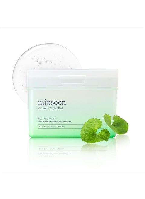 Centella Asiatica Toner Pad,Soothing, Hydration, Centella Extract, Gauze Pad, (230ml/ 7.77fl.oz/ 120 Sheets)