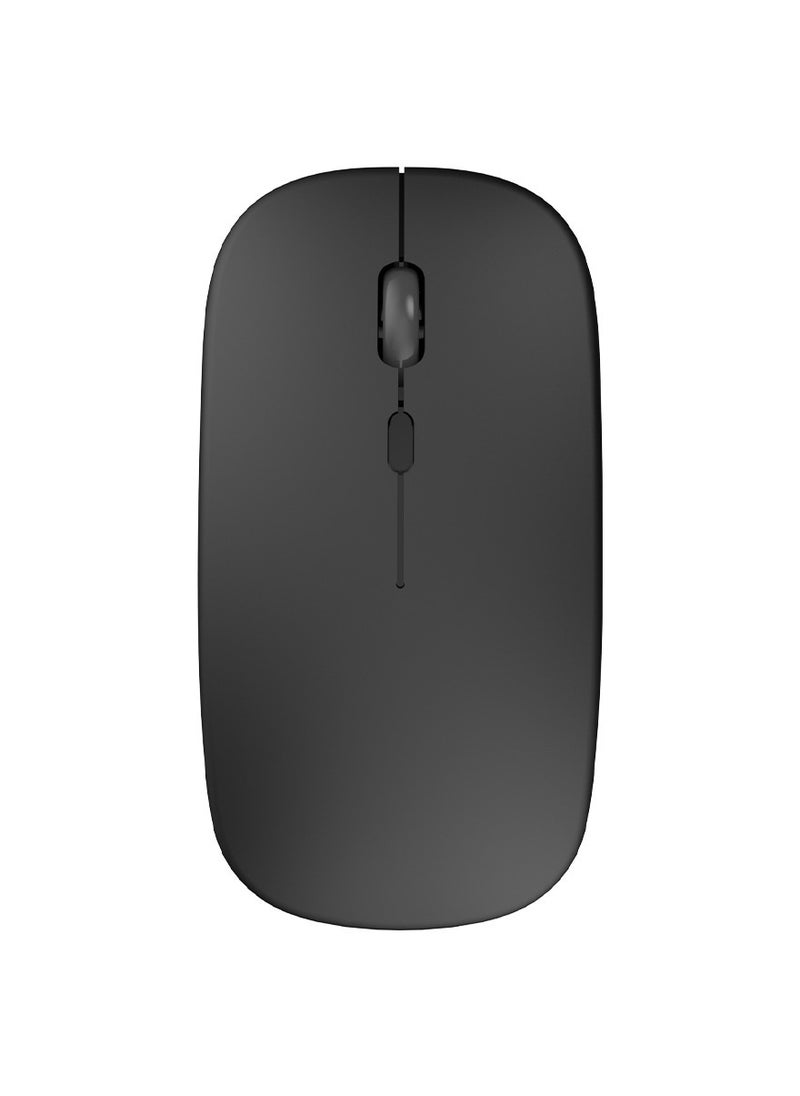 T I G O - Bluetooth Wireless USB Mouse with USB 2.4GHz Wireless Dongle up to 1600 DPI up to 10m Optical Sensor for Laptop PC MacBook iPad Computer Black - Image 1