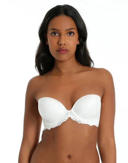 Isla & Evie Isla & Evie Padded Lace Trim Bra