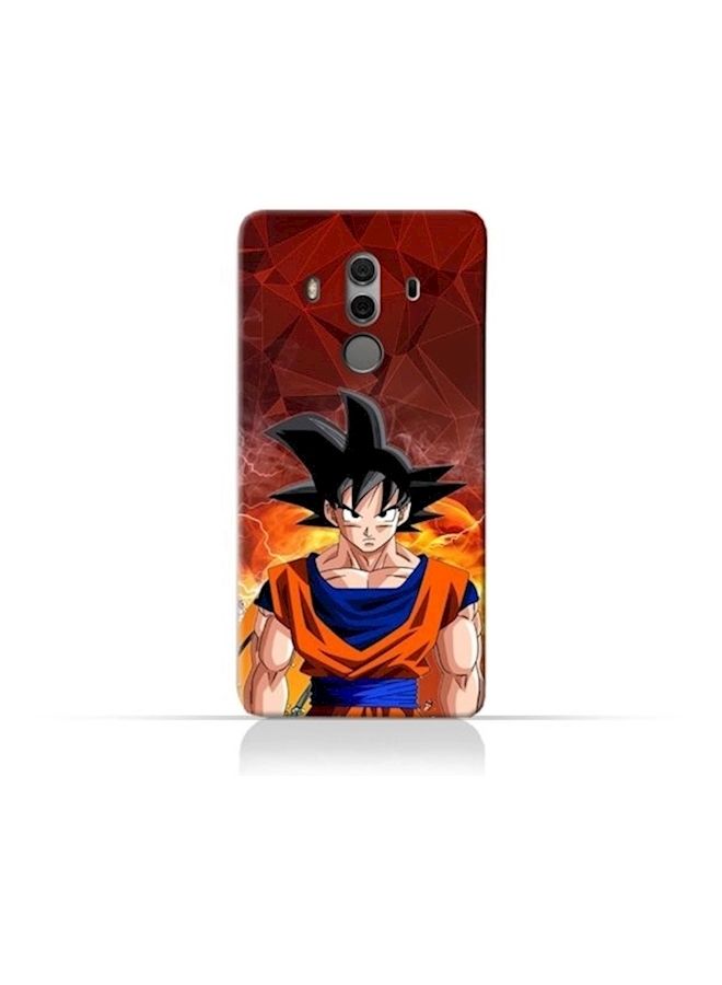 NIBEMINENT TPU Silicone Case with Dragon Ball Z Goku Design For Huawei Mate 10 Pro Multicolour