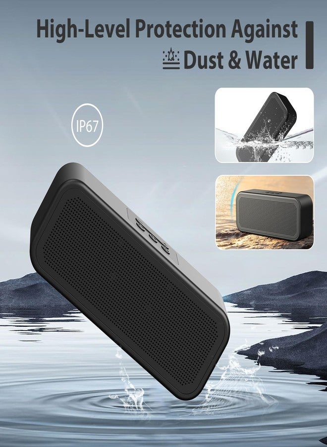 DoohowCase Golf Cart Speaker, Magnetic Golf Cart Speaker Bluetooth, Wireless Portable Speakers TWS Stereo Loud with Bass, IP67 Waterproof Dust-Proof Outdoor Speaker for Golf Cart EZGO, Club Cart & Yamaha - Image 2