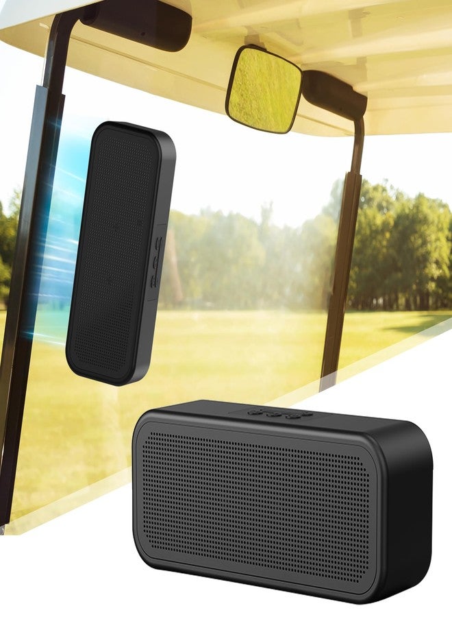 DoohowCase Golf Cart Speaker, Magnetic Golf Cart Speaker Bluetooth, Wireless Portable Speakers TWS Stereo Loud with Bass, IP67 Waterproof Dust-Proof Outdoor Speaker for Golf Cart EZGO, Club Cart & Yamaha - Image 1