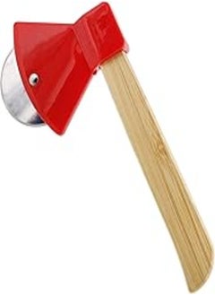Fresh Fresh Axe Pizza Cutter Pizza Cutter with Bamboo Handle Pizza Cutter 