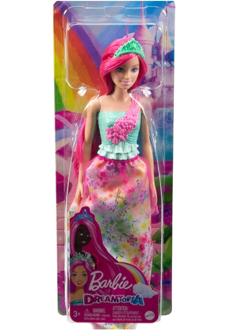 Barbie - Barbie Dreamtopia Princess Doll Dark Pink Hair - Image 1