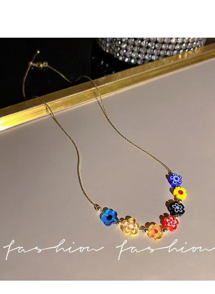 زهور مطرزة - X993 ذهبي