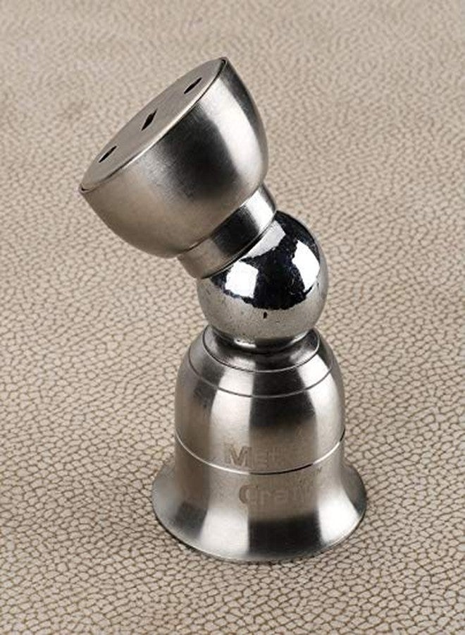 Met Craft Stainless Steel 3 Inch Bell Magnetic Door Stopper with Screws Pack of 2 (Silver) - Image 3