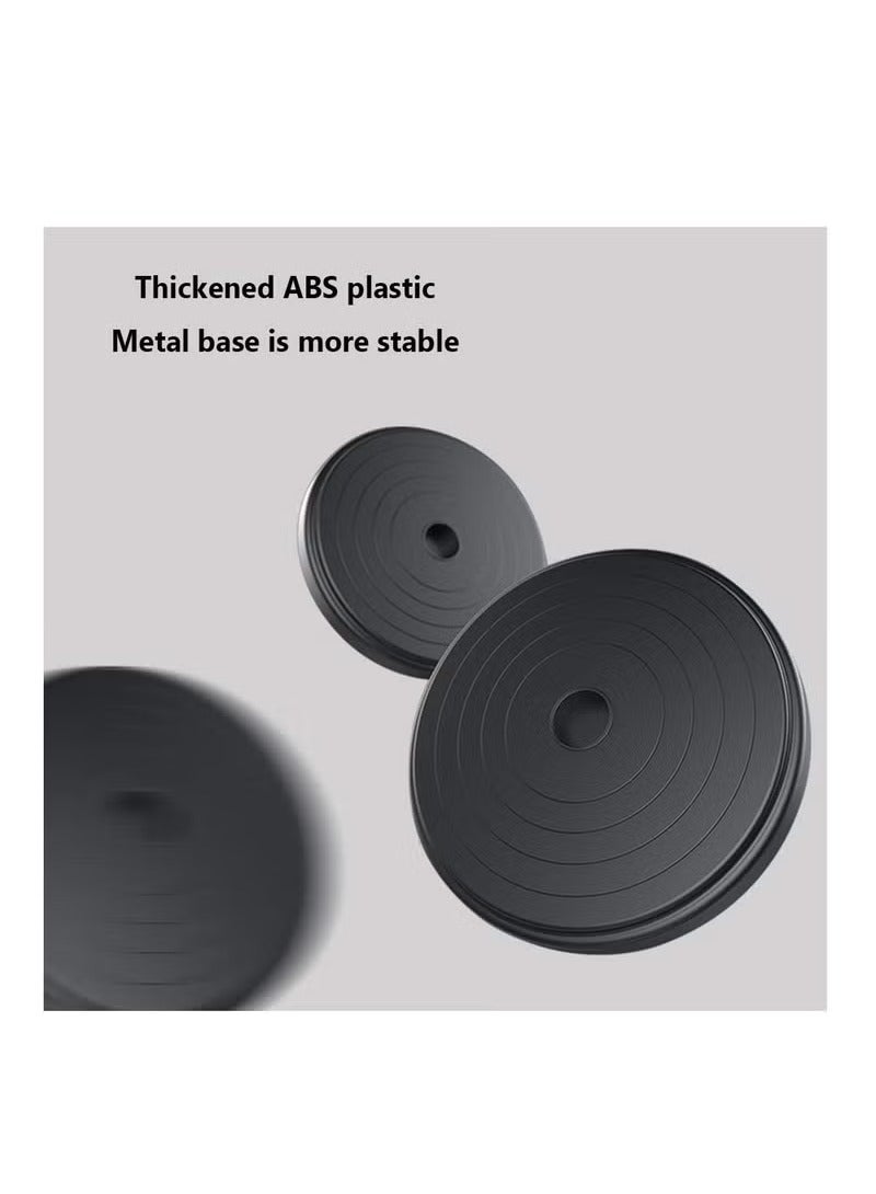 BORTONY LED Ring Light Dimmable LED Desktop Fill Light 3 Colors Modes with 2/3 Phone Holders Curved Lampshade Design Eye Protection Without Glare for Live Stream Makeup (Color : A) - Image 3