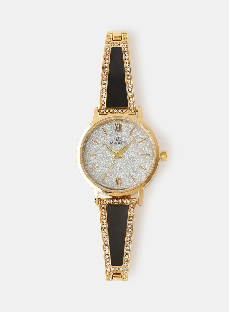 Maxel Women's Unique Design Analog Wrist Watch MX107 - 28mm - Image 1