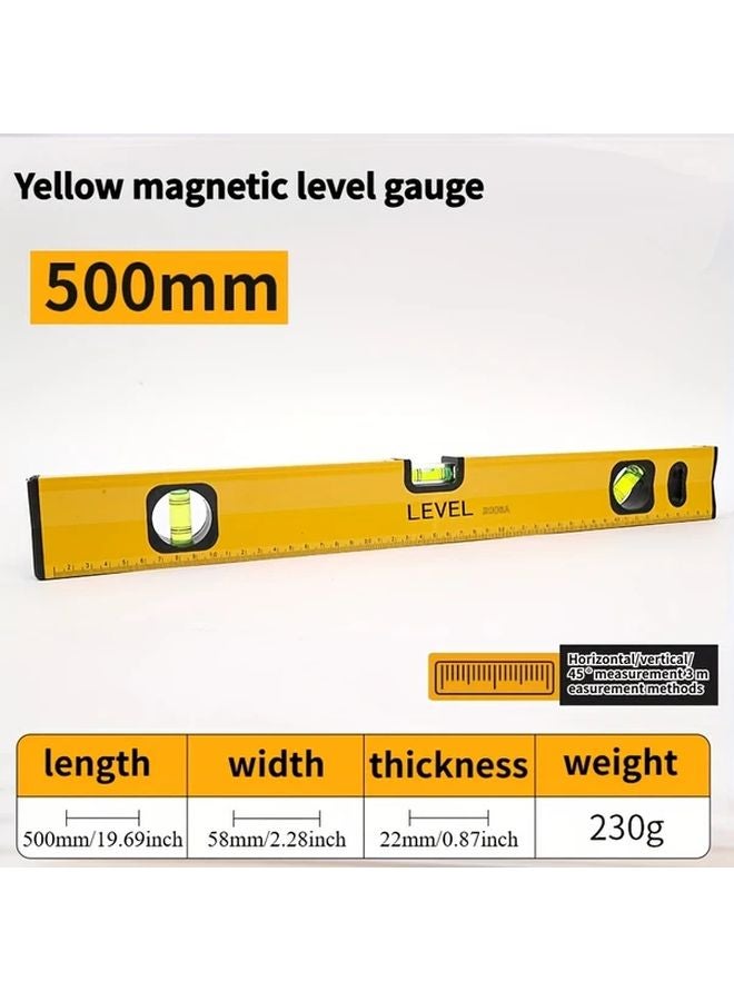 11.81 Inch Household Leveling Ruler High Precision Magnetic Bubble Balance Tool - Image 4