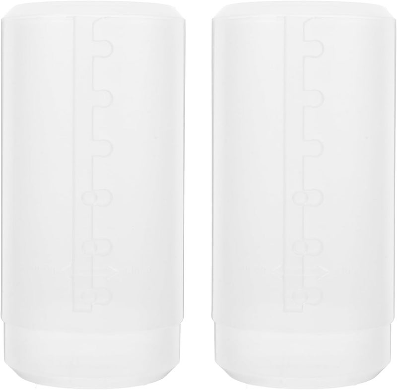 Amosfun 4pcs Retractable Makeup Brush Holder Cosmetic Brush Storage Barrels Hair Accessories Organiser Cup