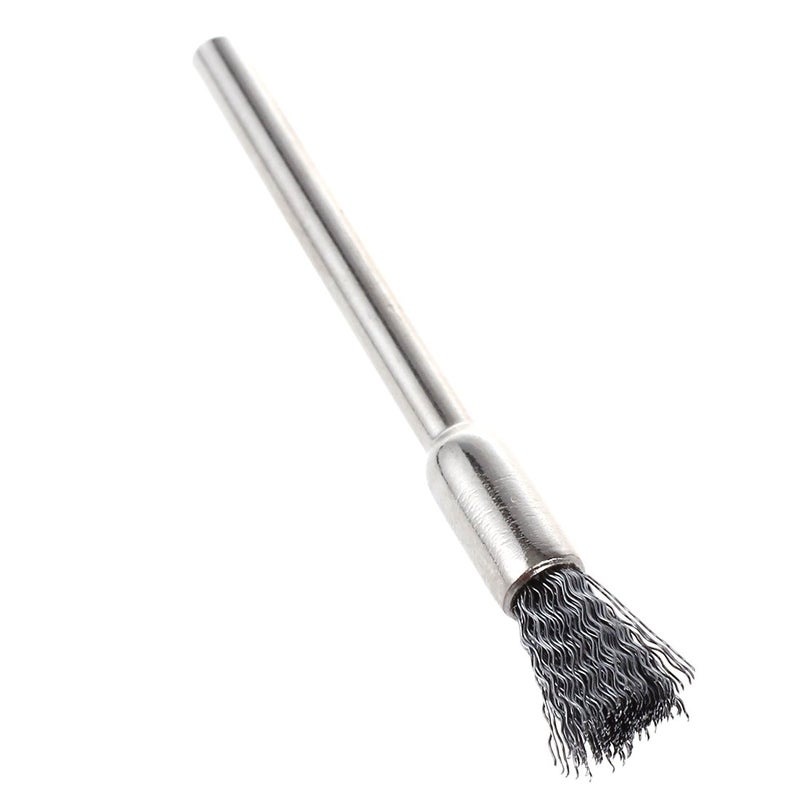 3mm x 5mm Wire Brush for Drill Rotary Tool Cleaning Rust Removal - Image 2