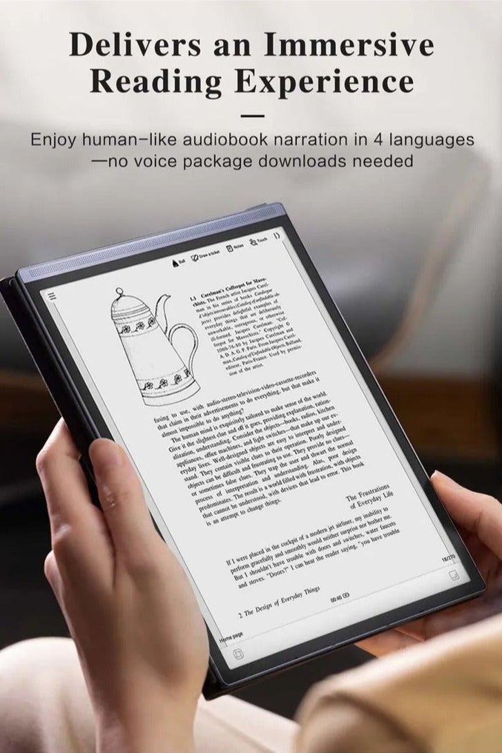 iFLYTEK AINOTE Air 2 Ink Tablet with Stylus Pen, Voice-to-Text, Language Translation, Android System, Camera, Wi-Fi & Bluetooth for Note Taking & Writing - Image 2