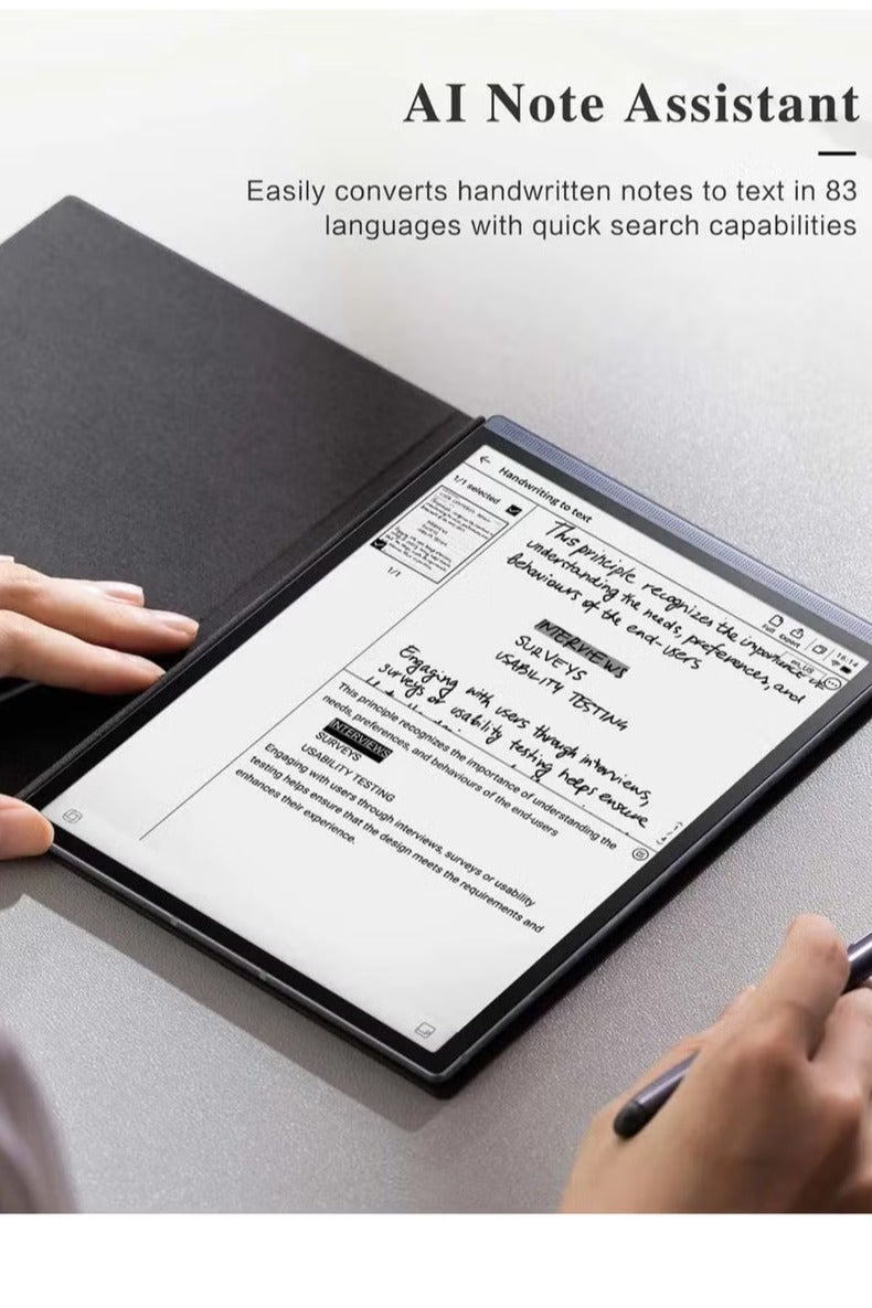 iFLYTEK AINOTE Air 2 Ink Tablet with Stylus Pen, Voice-to-Text, Language Translation, Android System, Camera, Wi-Fi & Bluetooth for Note Taking & Writing - Image 4
