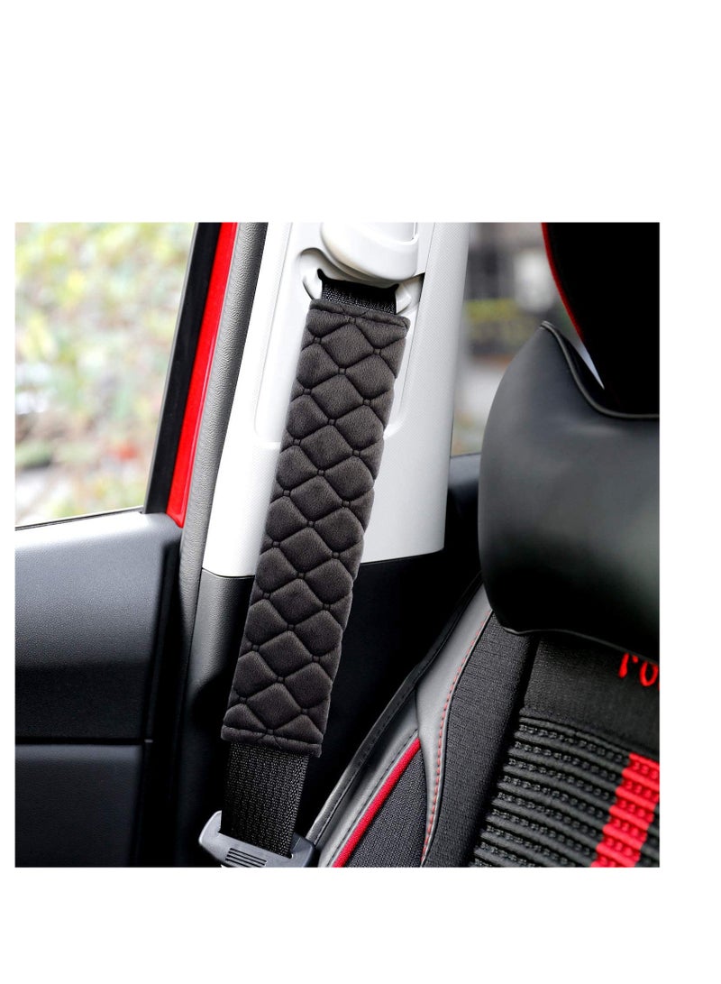 Car Seat Belt Comfort Harness Pad 2 Pack Car SeatBelt Pads Cover Safety Belt Strap Shoulder Pad for Adults and Children - Image 4