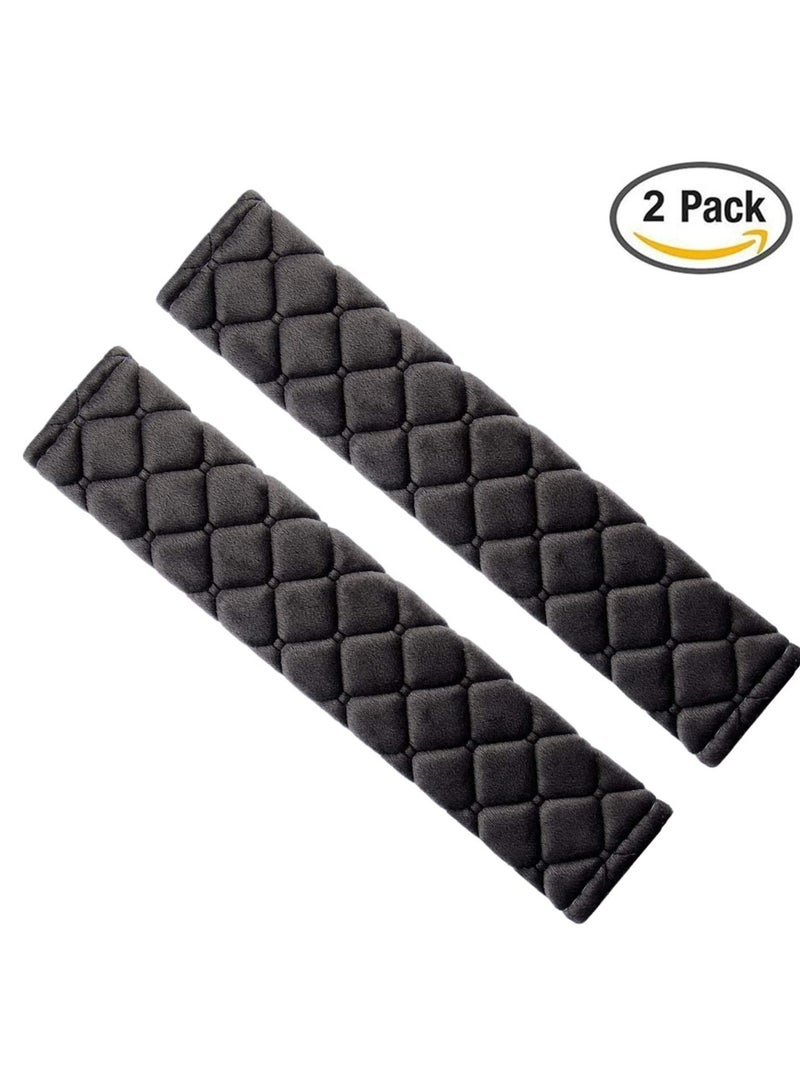 Car Seat Belt Comfort Harness Pad 2 Pack Car SeatBelt Pads Cover Safety Belt Strap Shoulder Pad for Adults and Children - Image 2