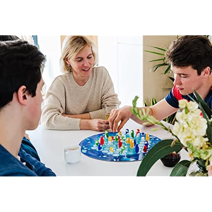 سمارت جيمز SmartGames - Penguins Huddle Up ، لعبة استراتيجية متعددة اللاعبين ، 2-4 لاعبين ، 6+ سنوات ، أسود - Image 4