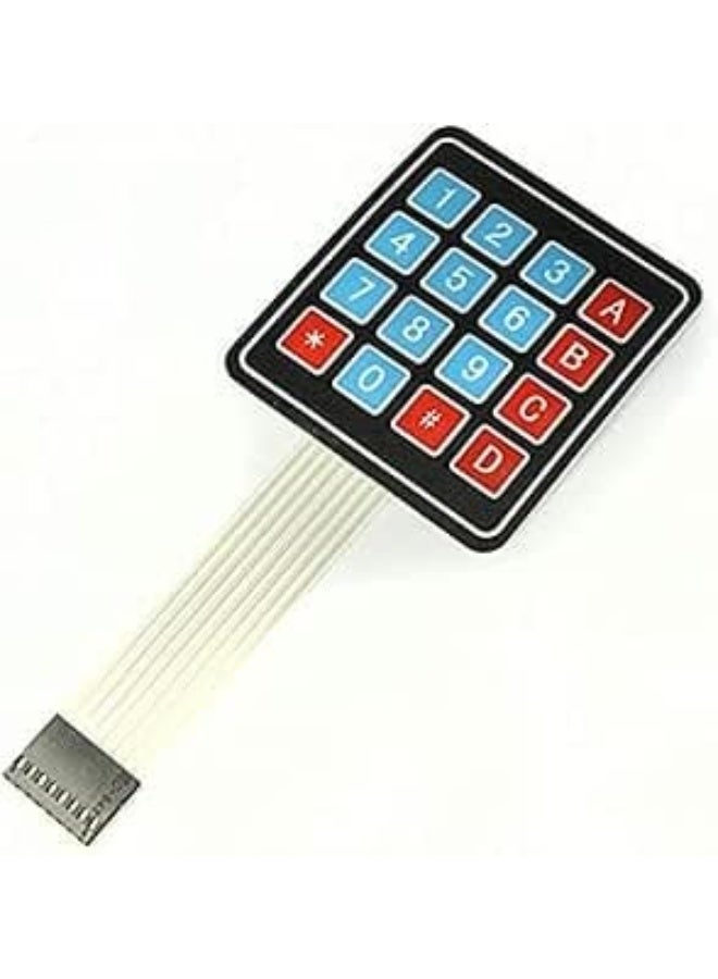 Matrix 4 X 4 Array 16 Key Membrane Switch Keypad Keyboard For Arduino Avr Pic Raspberry Pi Multicolour