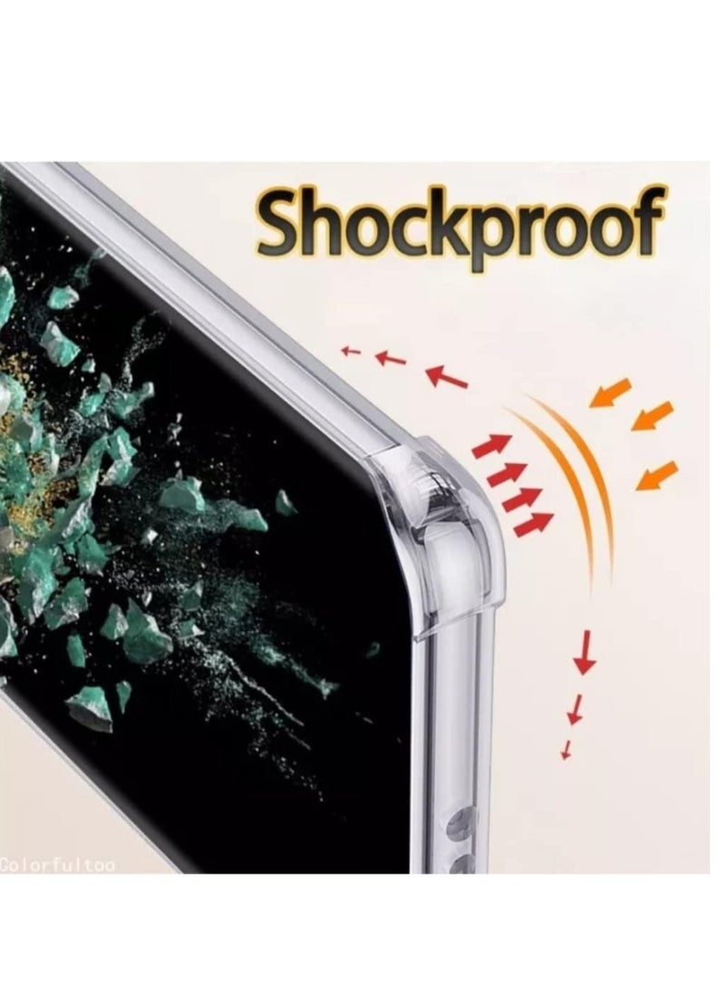 ELTRAZONE Oneplus 10 Pro Clear Transparent Case Soft Flexible Silicone Back Cover Shockproof Case with Reinforced Bumper Corner for 1 + 10 pro Clear Case - Image 3