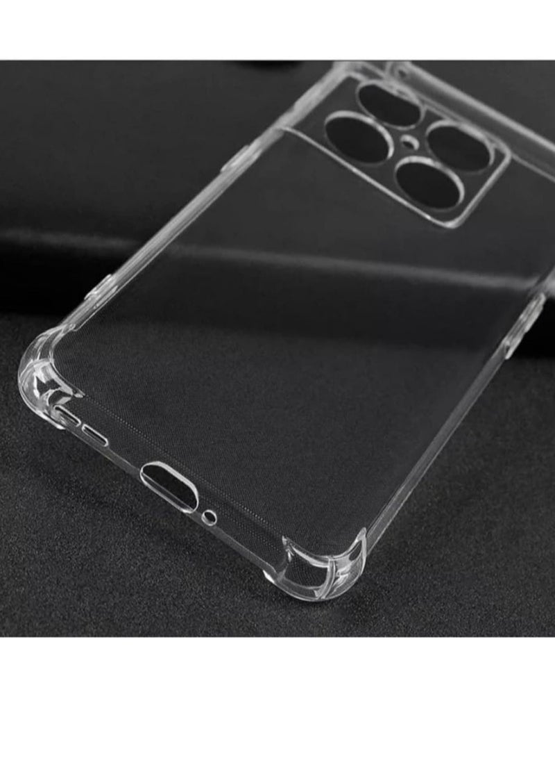 ELTRAZONE Oneplus 10 Pro Clear Transparent Case Soft Flexible Silicone Back Cover Shockproof Case with Reinforced Bumper Corner for 1 + 10 pro Clear Case - Image 5