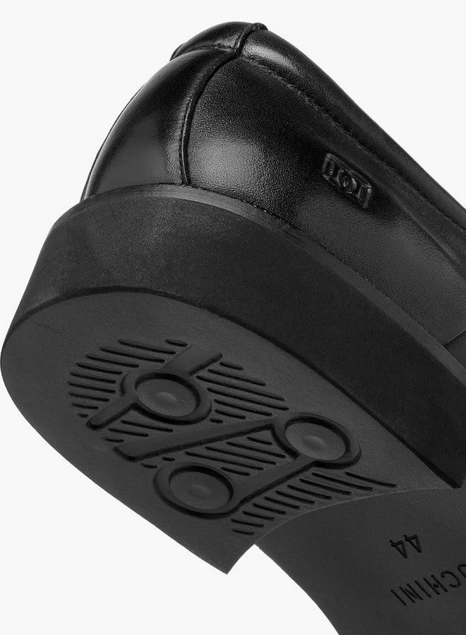 DUCHINI Men's Solid Slip-On Loafers - Image 5