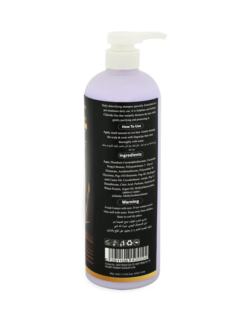 اكتيف ماكس شامبو بالبتوكس والكيراتين  منعم مقوي ومعالج للشع التالف - Image 2